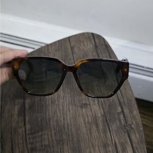 Dior Black Sunglasses with Dark Lenses